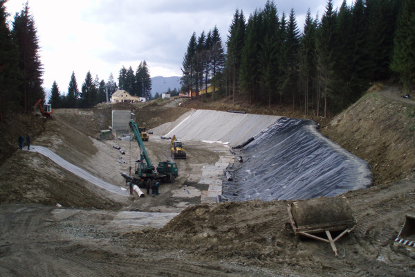Protipožiarna nádrž v KÚ Veľký Bysterec (Kubínska Hoľa)